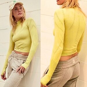 FP Movement Good Karma High Neck Long Sleeve Top